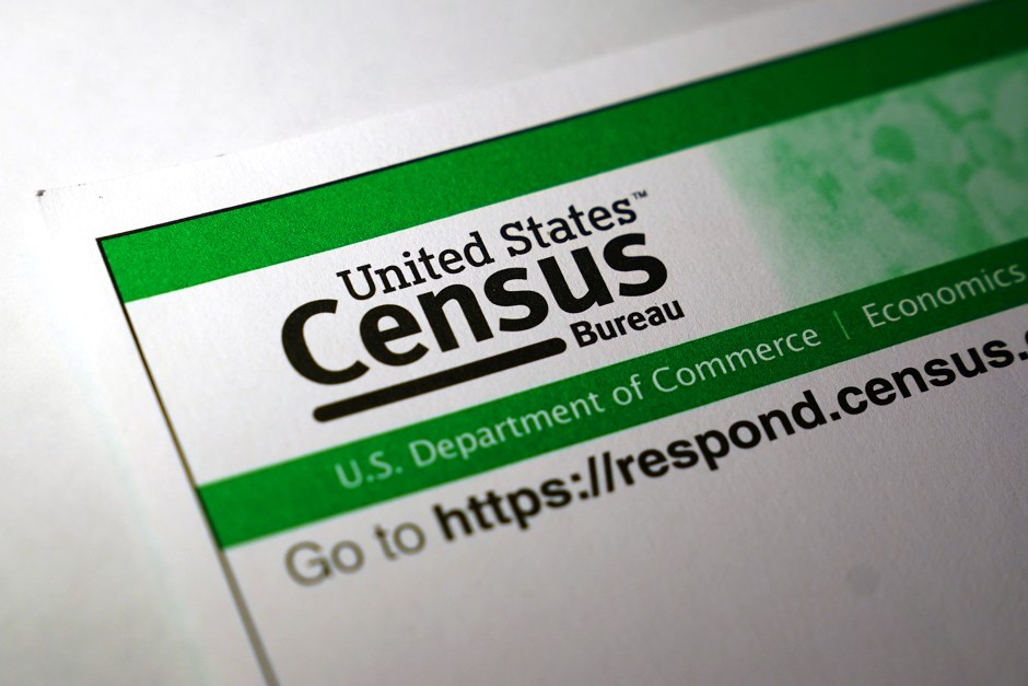 U.S. Census paperwork is pictured in this photo illustration in the Manhattan borough of New York City, July 15, 2019.
