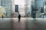 The La Defense business district of Paris. Photographer: Nathan Laine/Bloomberg