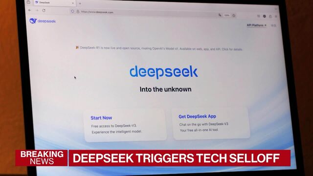 DeepSeek Struggles to Keep AI Chatbot Online as Users Surge