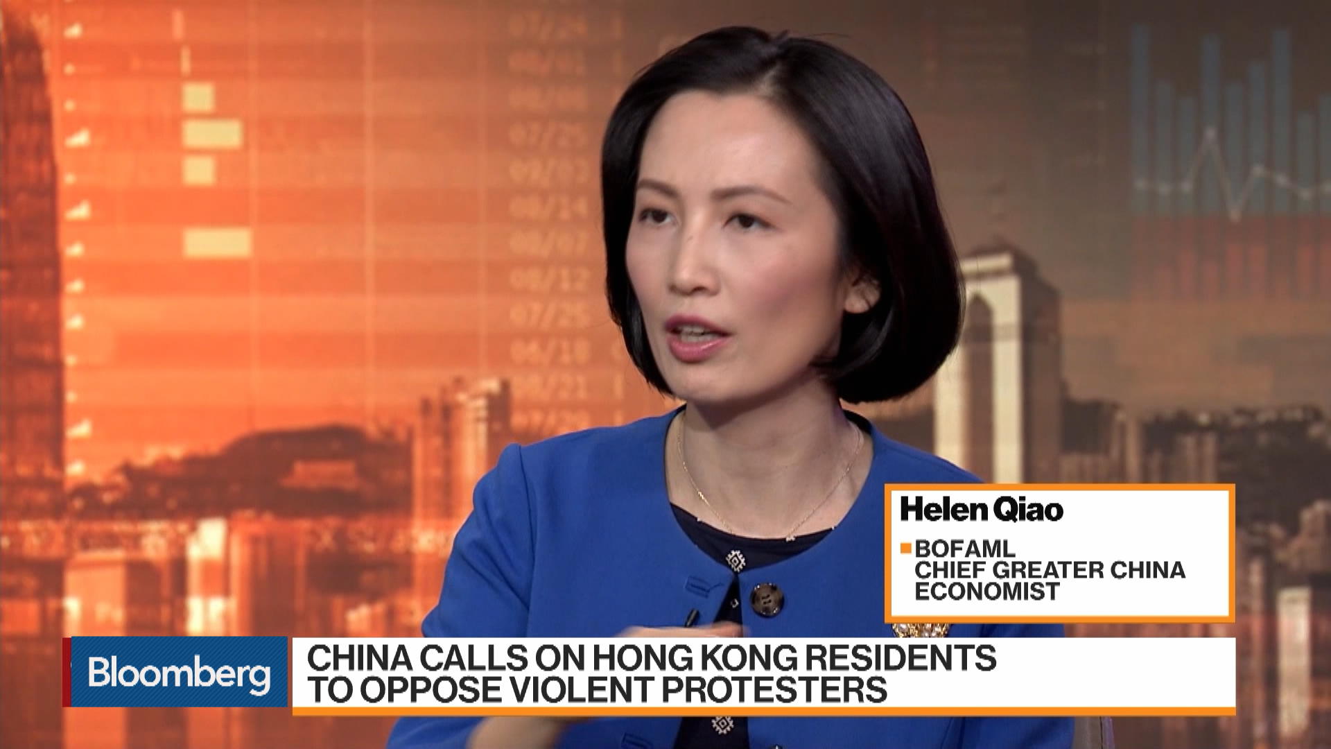 Watch Helen Qiao, economist at BofAML, on Hong Kong Economy - Bloomberg