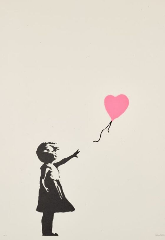 Banksy Balloon Prints Sell Like Hotcakes in Ice-Cold Art Market