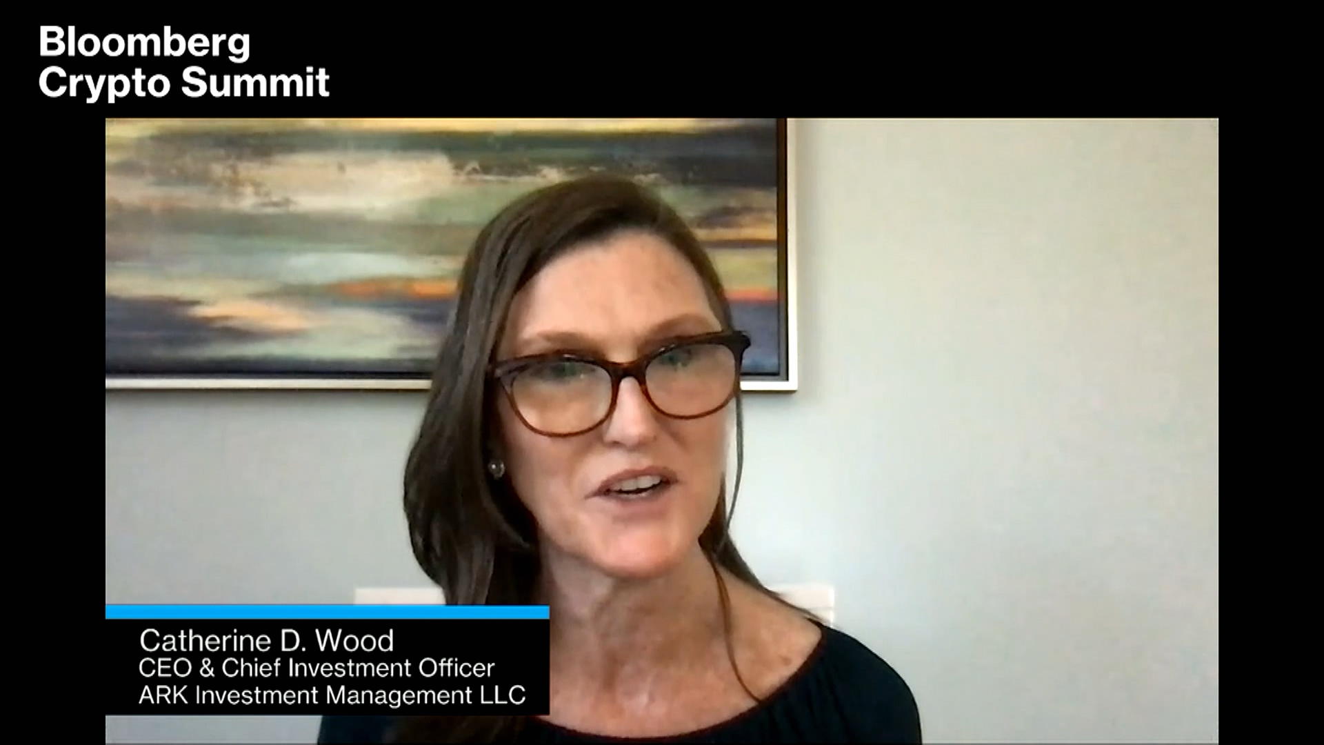 Ark’s Wood Says Bitcoin Has Trillions in Market-Cap Potential