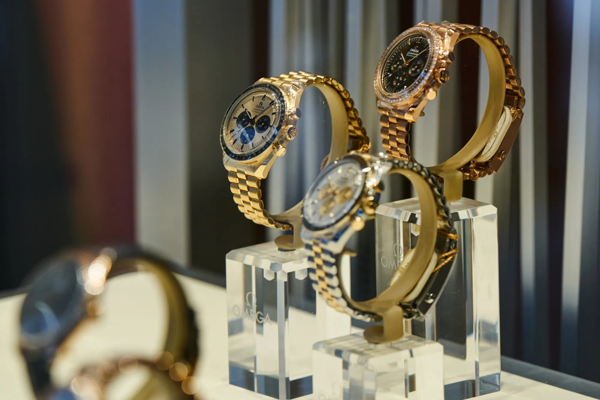 Luxury watches for sale on Fifth Avenue, New York