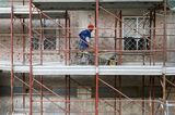 Scaffolding Clogs Rome After Real-Estate Owners Rushed To Tap Generous Government Programs