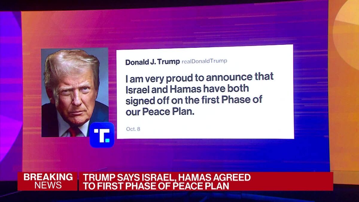 Trump Says Israel, Hamas Reach Hostage Deal