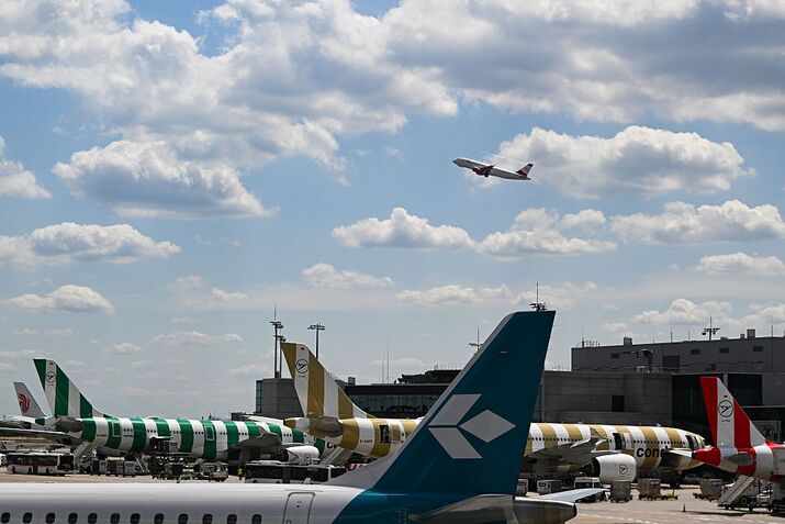 Start of the summer vacation - Frankfurt Airport