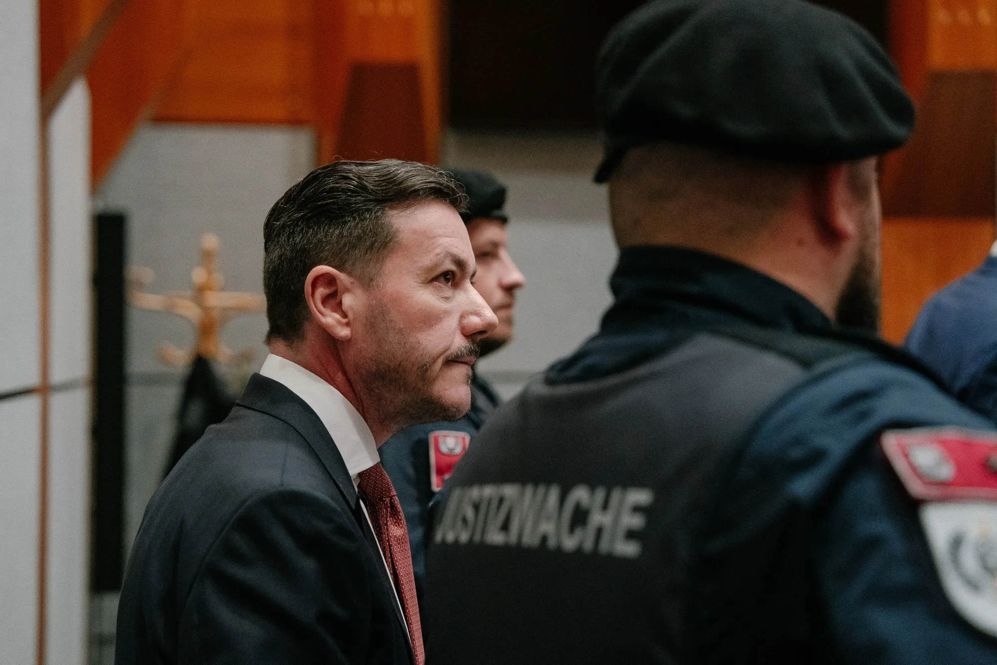 Signa founder Rene Benko in court in Innsbruck, Austria, in October.