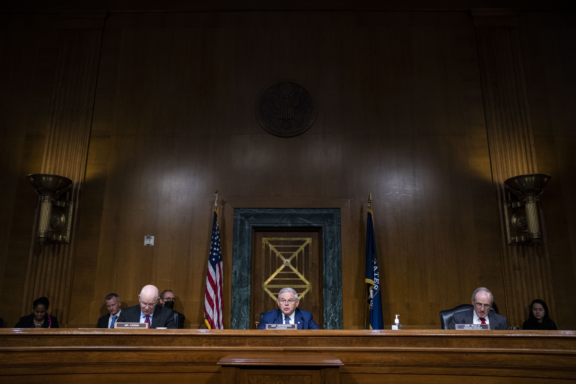 Members of the Senate Foreign Relations Committee.