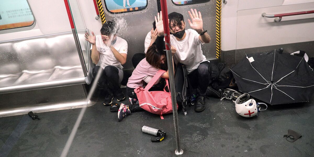 Hong Kong's MTR Pressured After Protesters Attack Subway Stations ...