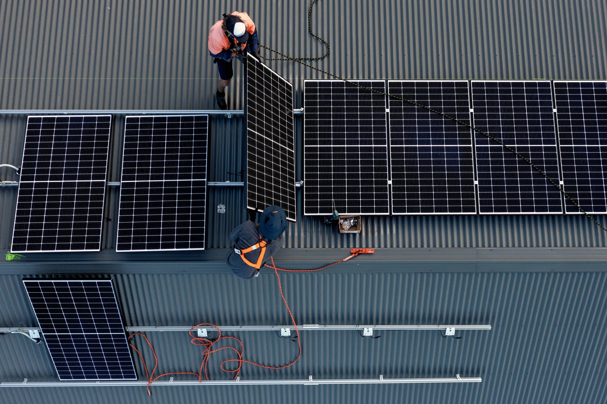 Installation of Solar Panels At A Residential Property In Sydney