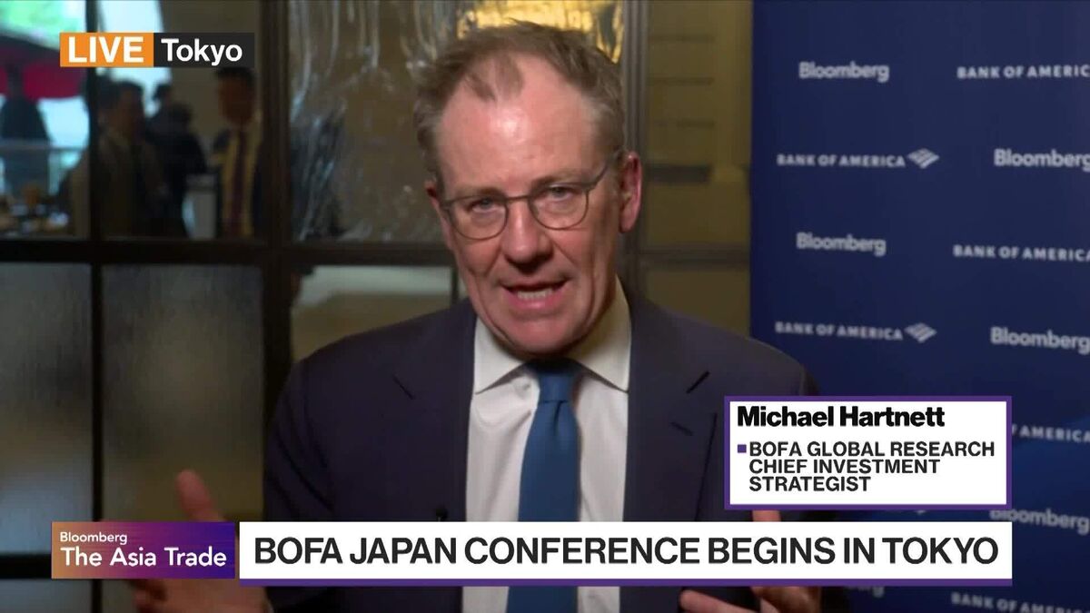 ⚫️ BLOOMBERG: "Michael Hartnett di BofA Global Research analizza i mercati globali alla 'BofA Japan Conference'"