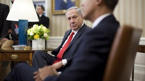 U.S. President Obama With Israeli PM Netanyahu