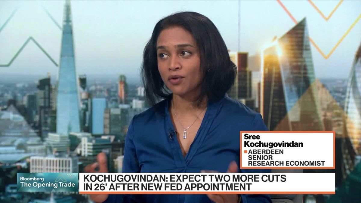 ⚫️ BLOOMBERG: Previsioni di tagli dei tassi: Sree Kochugovindan di Aberdeen indica la Federal Reserve e la Banca d'Inghilterra
