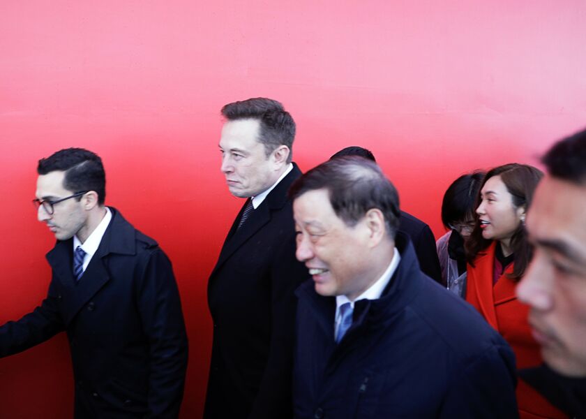 Elon Musk Breaks Ground at Tesla's First Gigafactory Outside the U.S.