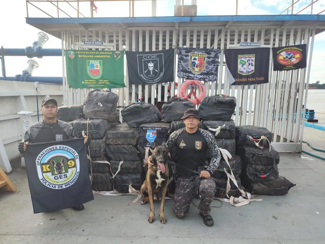 Cocaine Smuggled on Oil Barges Threatens to Draw Trump Anger to Brazil -  Bloomberg