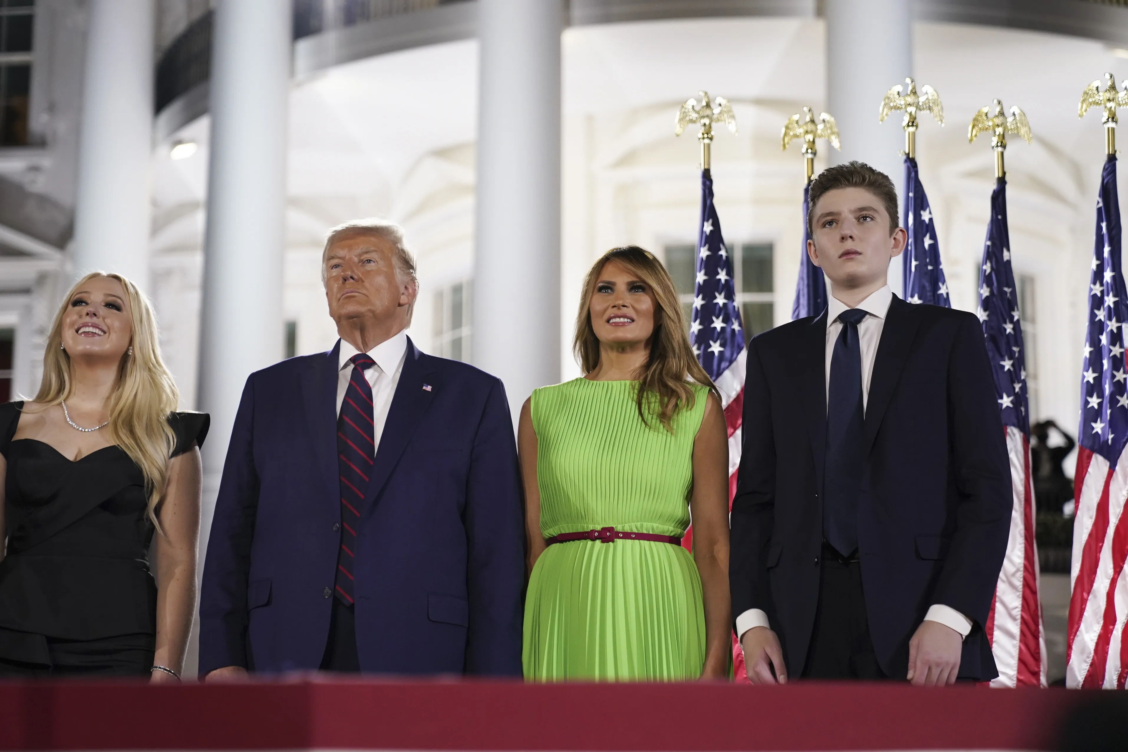Donald Trump&nbsp;during the Republican National Convention in Washington, D.C., U.S., on&nbsp;Aug. 27.