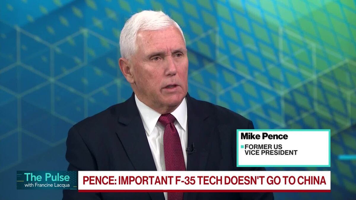 ⚫️ BLOOMBERG: Mike Pence discute di F-35, Arabia Saudita e relazioni USA-Cina