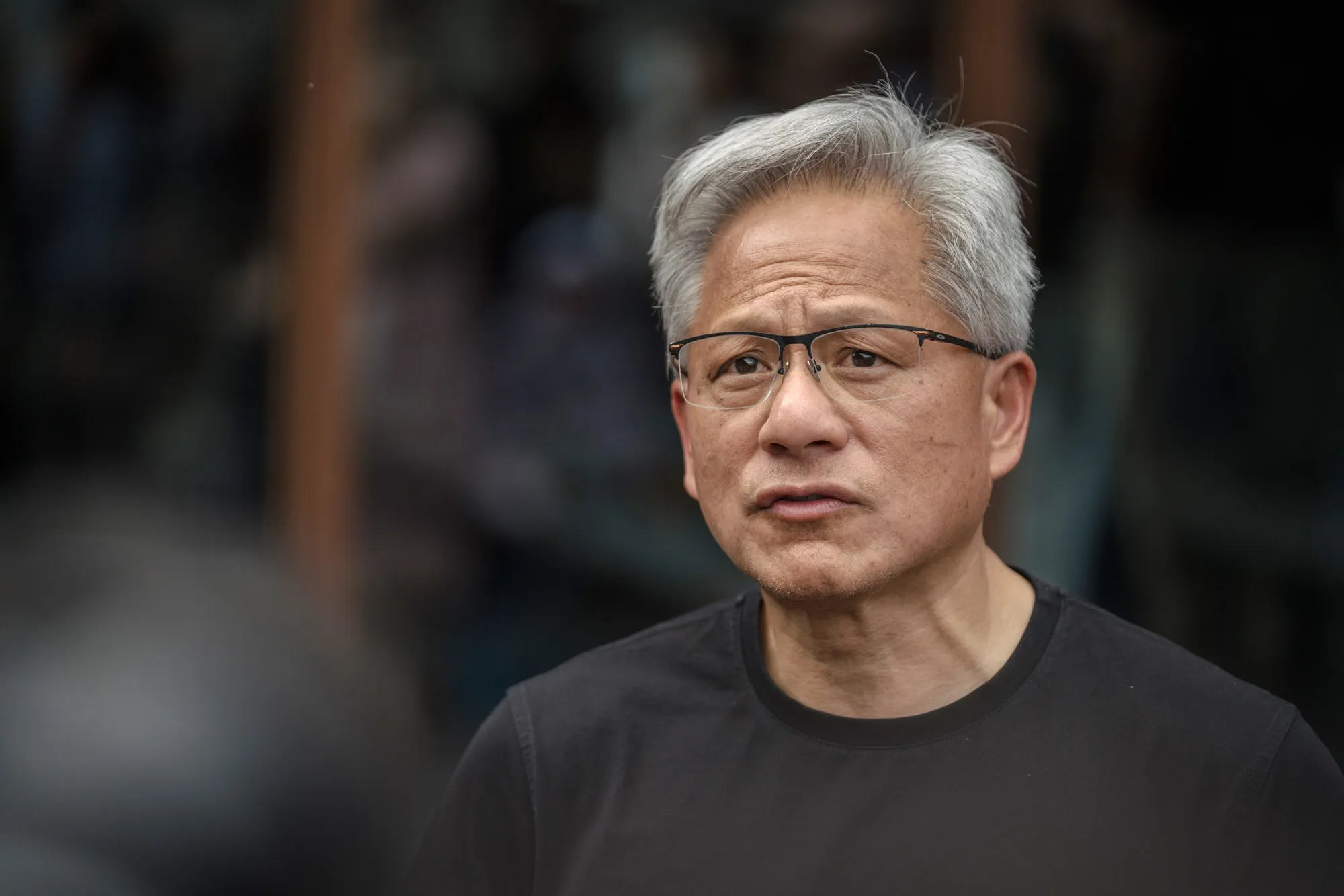 Nvidia CEO Jensen Huang faces similar stress from Washington and Beijing.