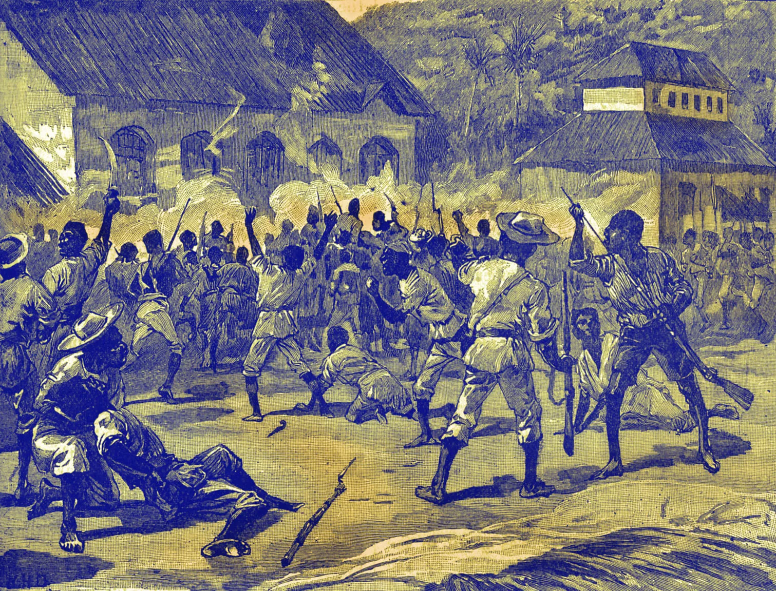 The protests of 2020 have roots in Jamaica’s Morant Bay Rebellion of 1865, when dissenters set fire to the courthouse.