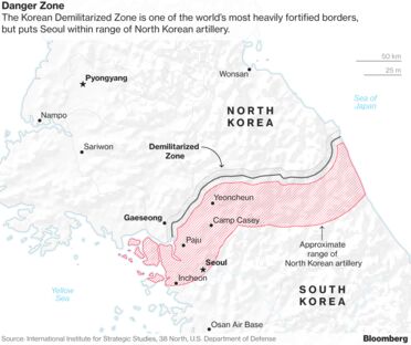 第2次朝鮮戦争勃発なら戦火はアジア全域に急速に拡大-地図が 第2次朝鮮戦争勃発なら戦火はアジア全域に急速に拡大-地図が