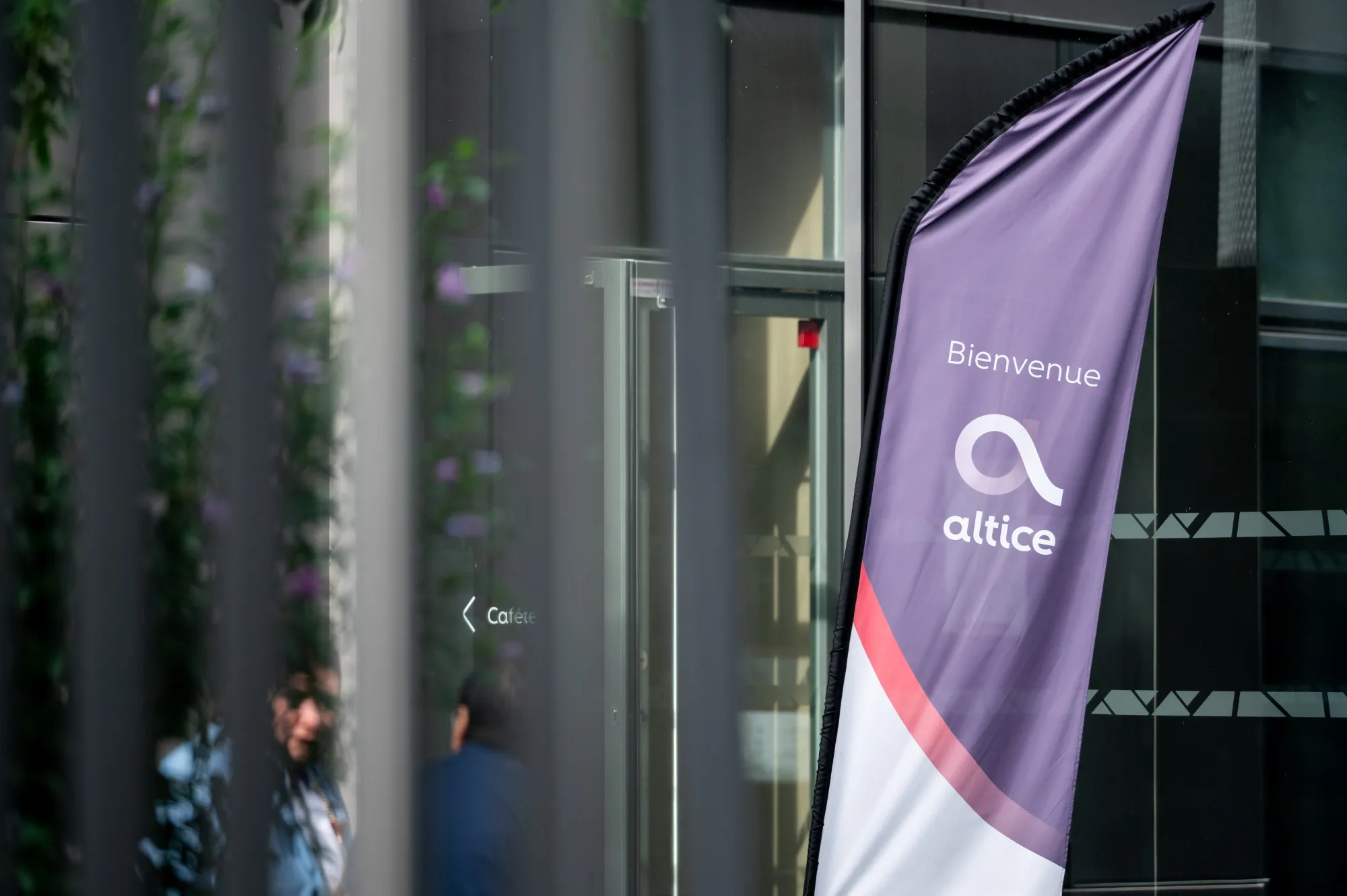 The Altice campus office building in Paris, France.