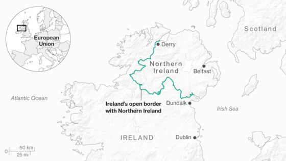 Brexit Deal Hunt Sees May in Belfast and Varadkar in Brussels