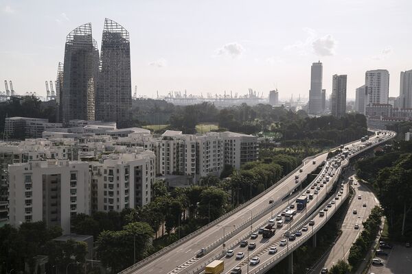 Singapore’s Shock Contraction Sends Warning for World Trade