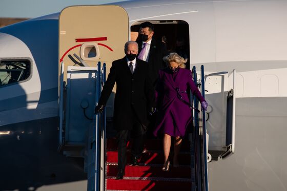 Biden Arrival in Washington Framed by Division, Heavy Security