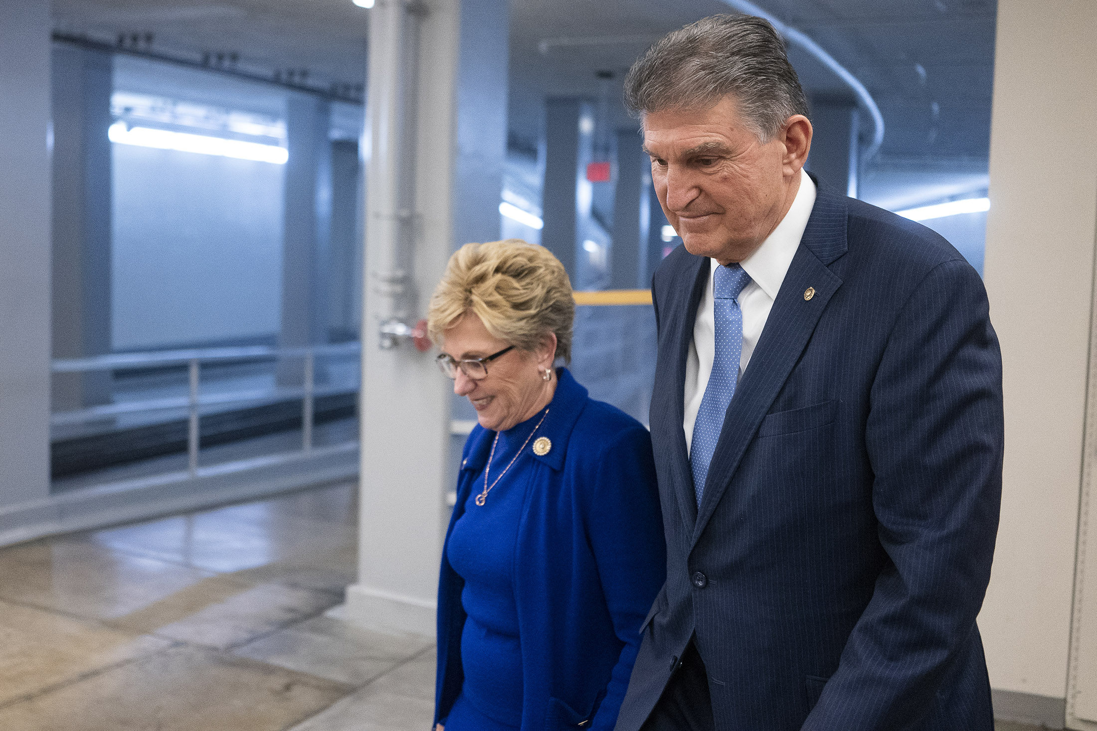 Joe Manchin and his wife Gayle Conelly Manchin