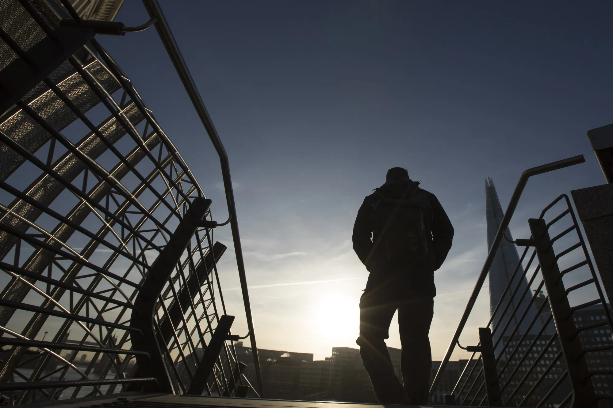 Commuters As U.K. Employers Face Tightest Labor Market On Record