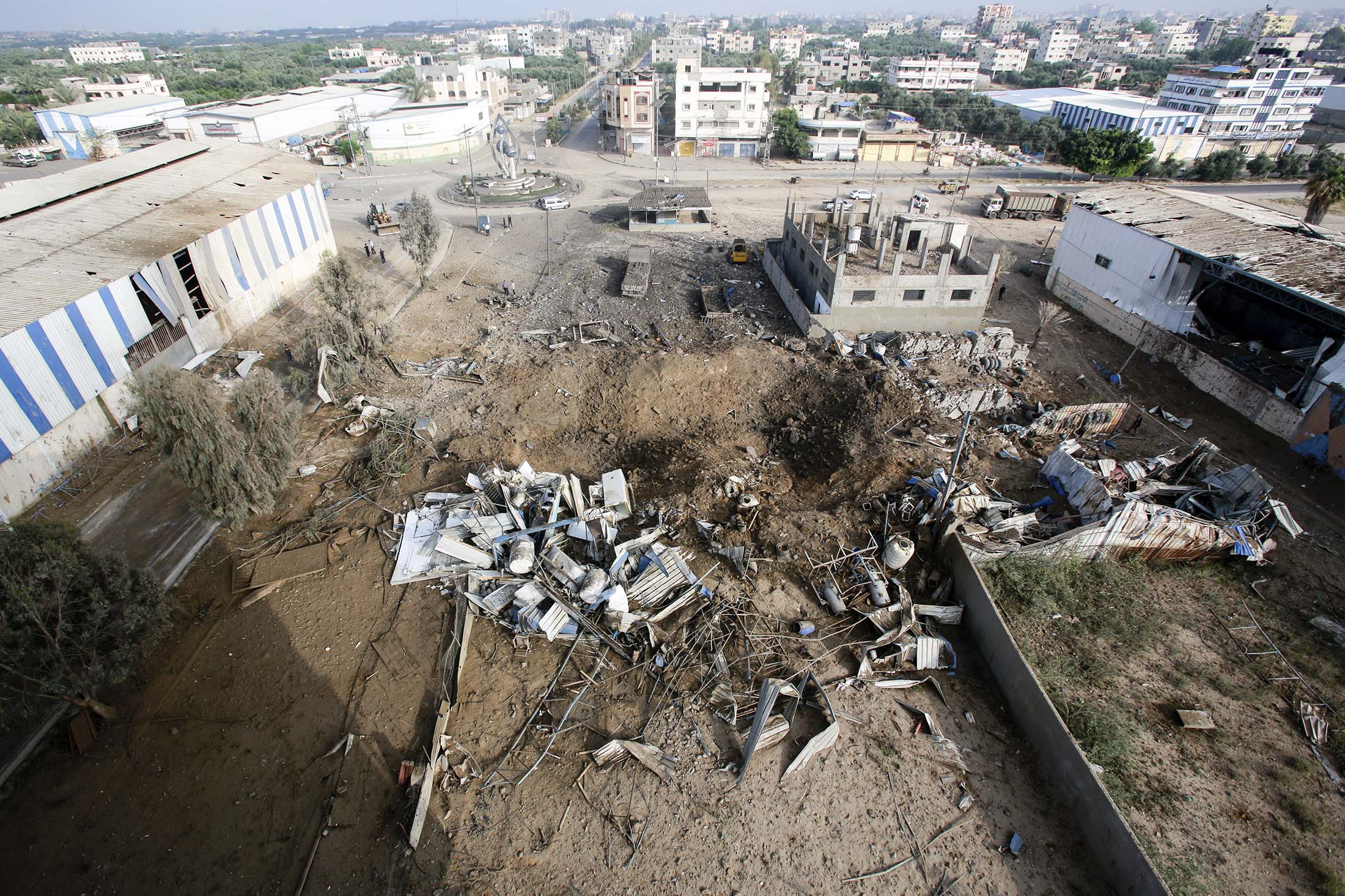 イスラエルとパレスチナが衝突激化 ガザで48人死亡 全面戦争の恐れ Bloomberg