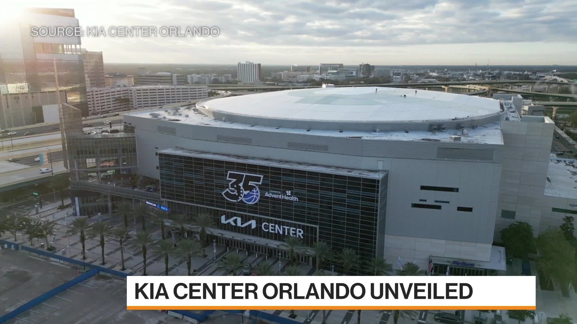 Watch Orlando Magic's Arena Gets New Name, Kia Center - Bloomberg