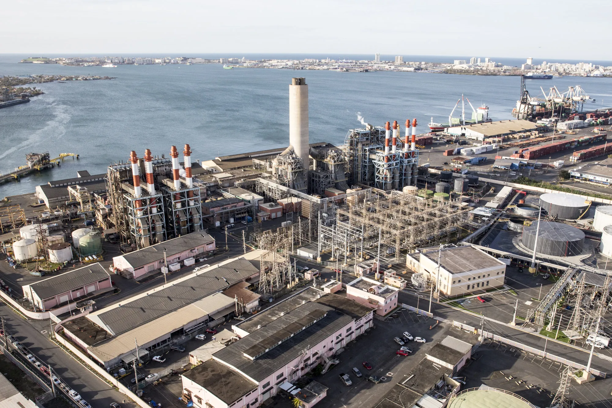 The Puerto Rico Electric Power Authority Palo Seco Power Plant&nbsp;in Toa Baja.