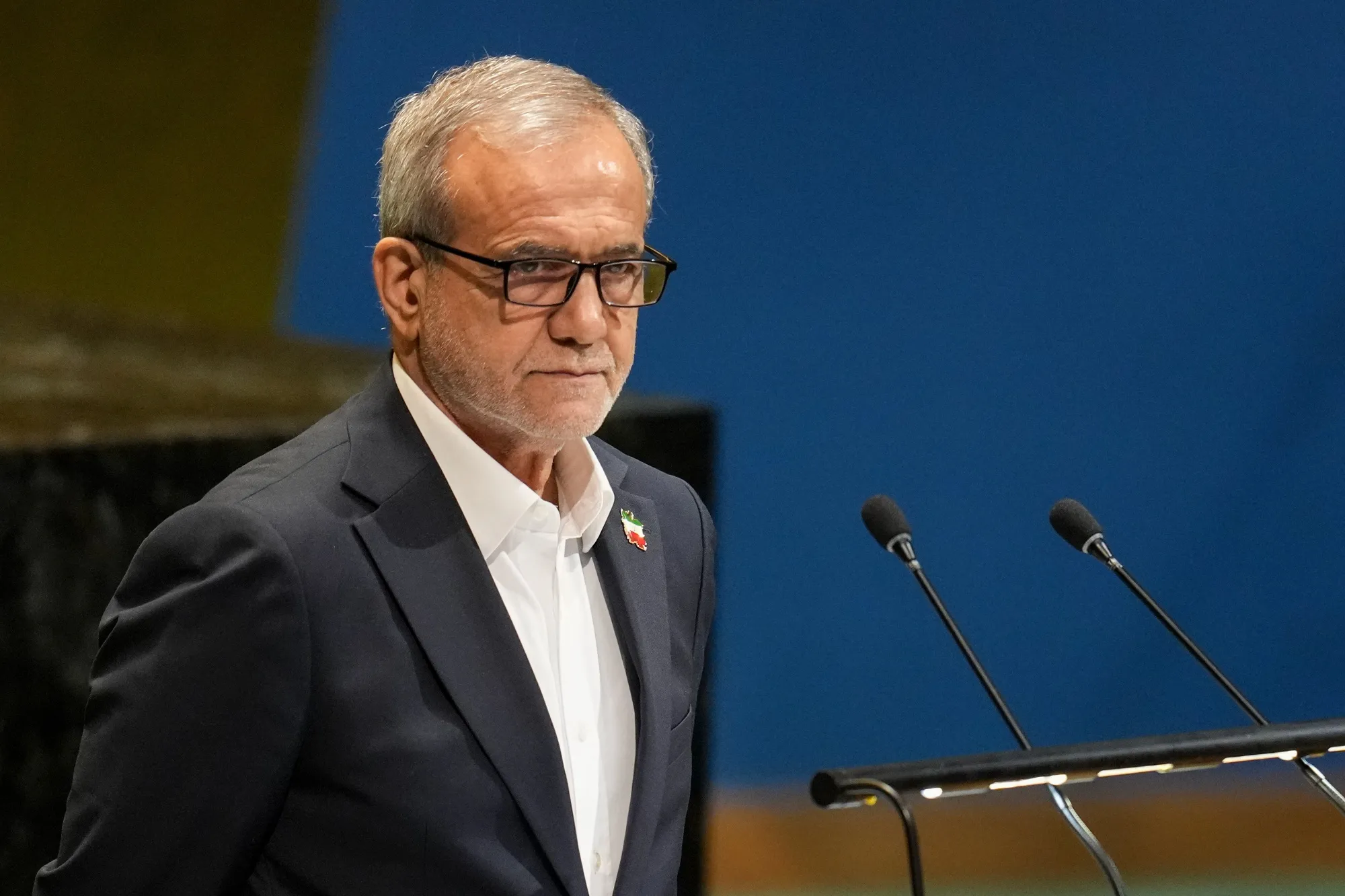 イランのペゼシュキアン大統領（2025年9月）
