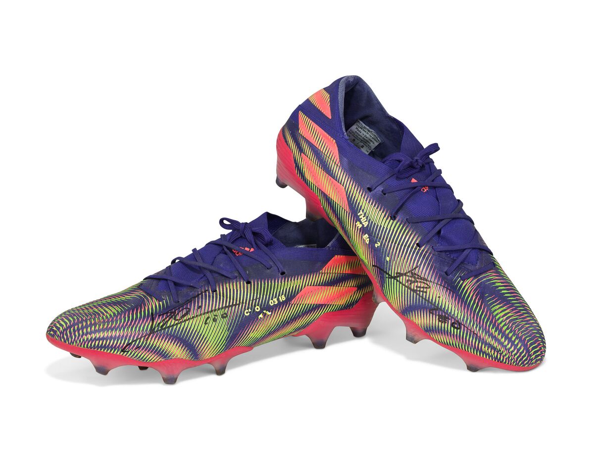Lionel Messi Soccer Cleats for $100,000 Christie's Auction -