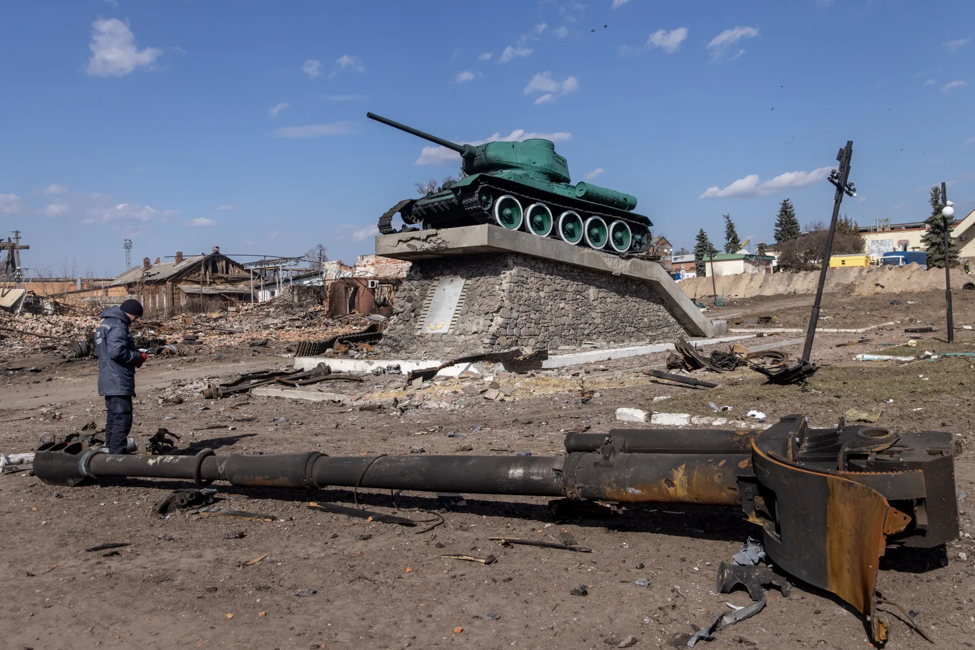 Trostyanets, Site Of Fierce Battle And Russian Occupation, Retaken By Ukrainian Forces