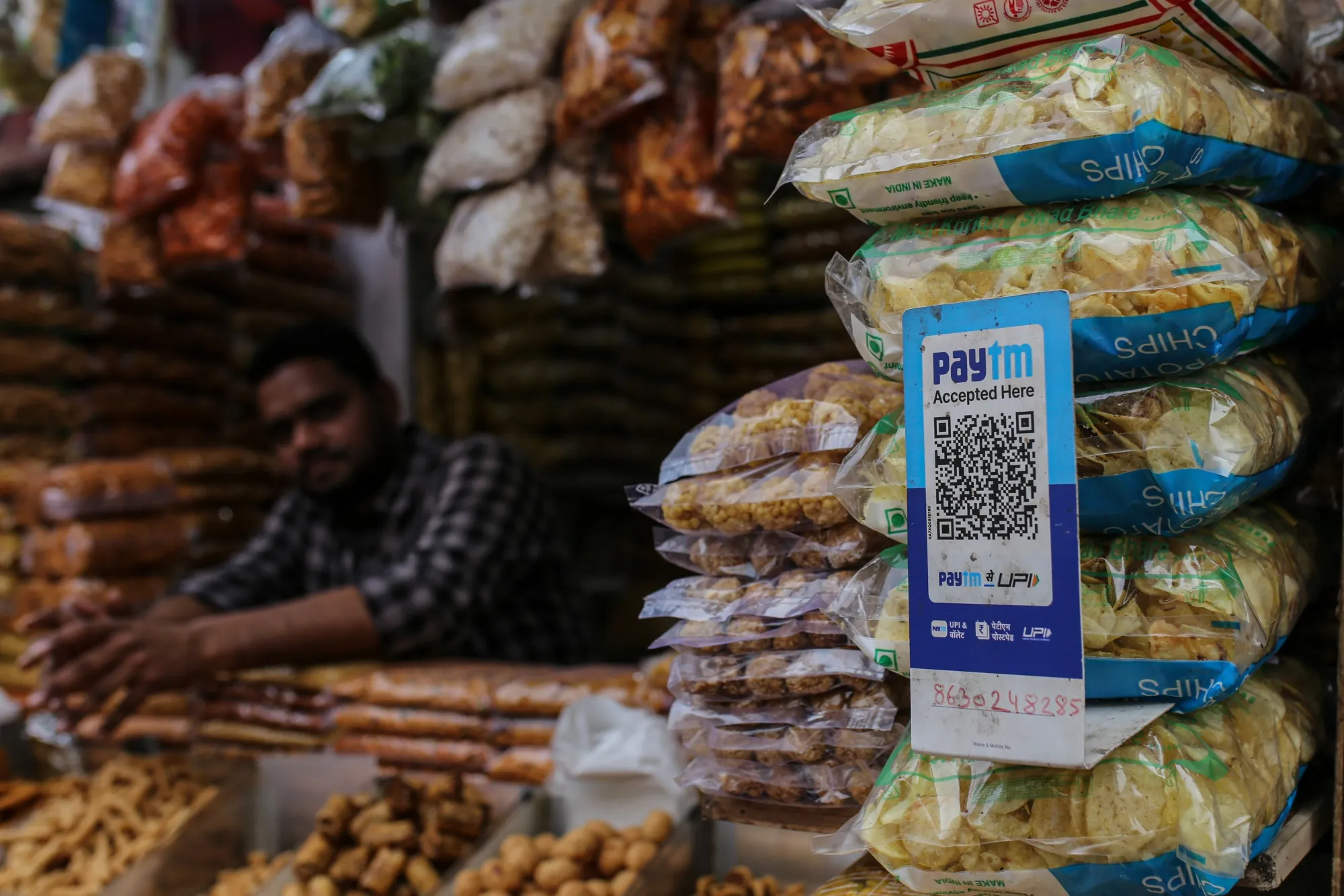 A cashless world.