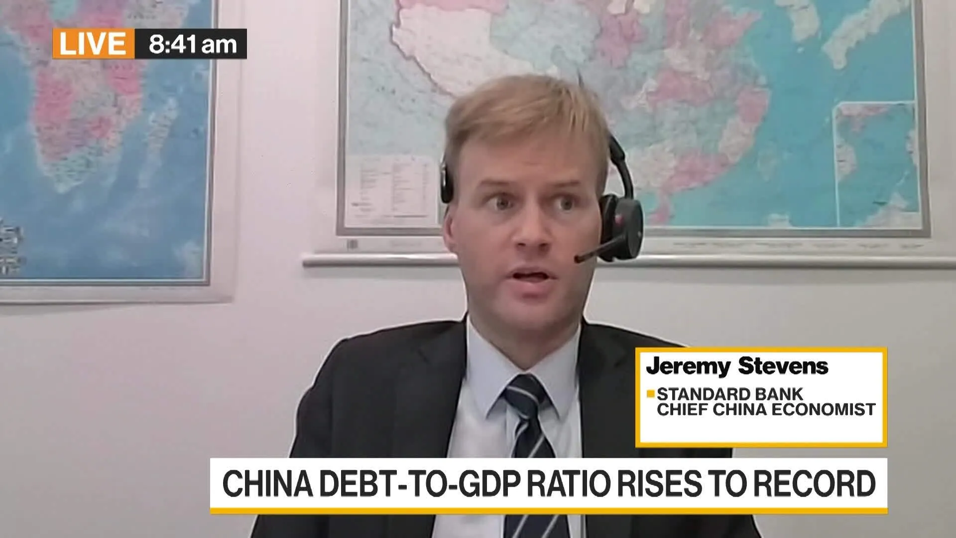 Watch Standard Bank's Stevens on China's Trade, Economy - Bloomberg