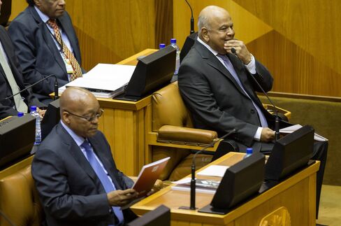 South African Finance Minister Pravin Gordhan Delivers 2016 Budget