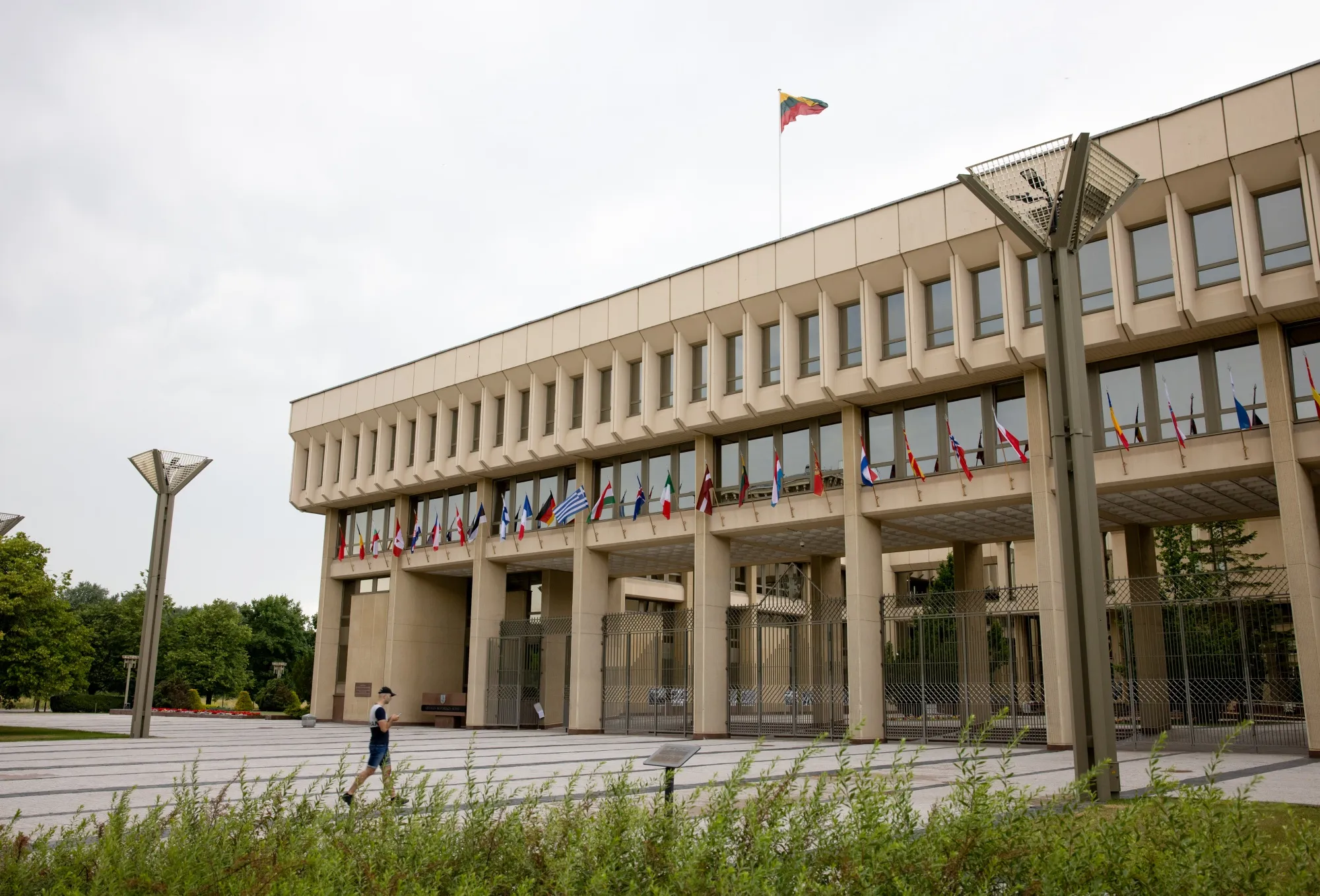 The Lithuanian parliament building&nbsp;in Vilnius.
