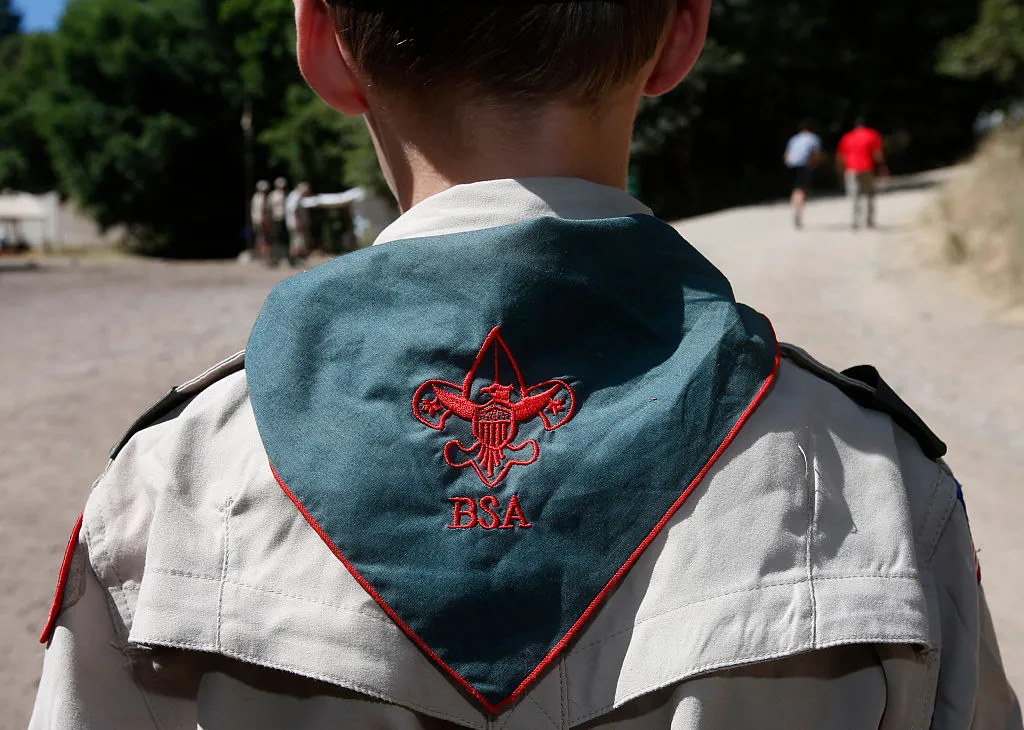 A Boy Scout in 2015.