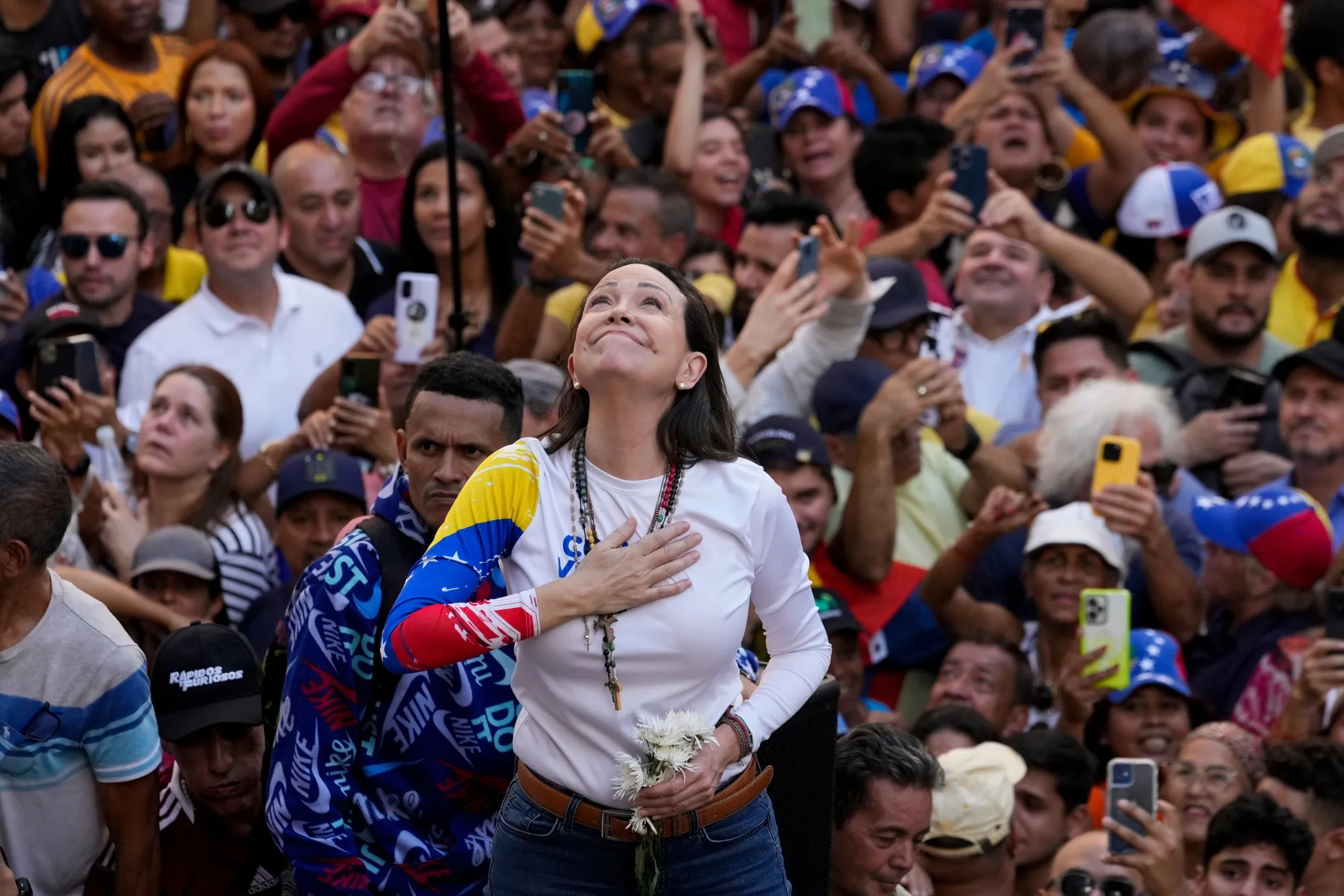 Venezuelan opposition leader Maria Corina Machado
