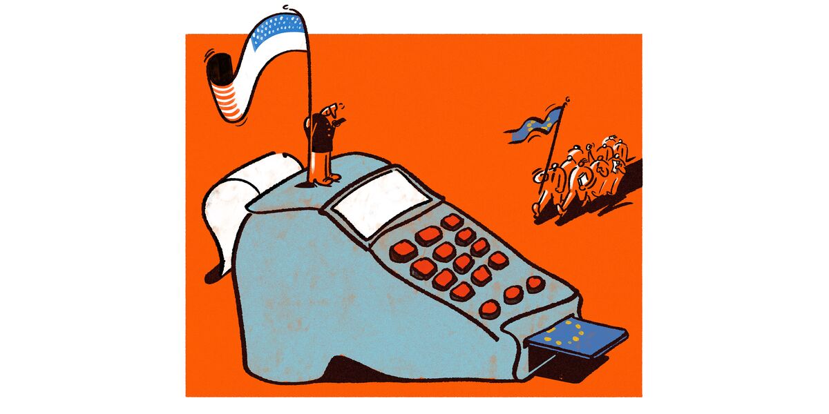 bloomberg.com - Aisha S Gani - Europe Fights to Loosen America's Grip on Payment Systems