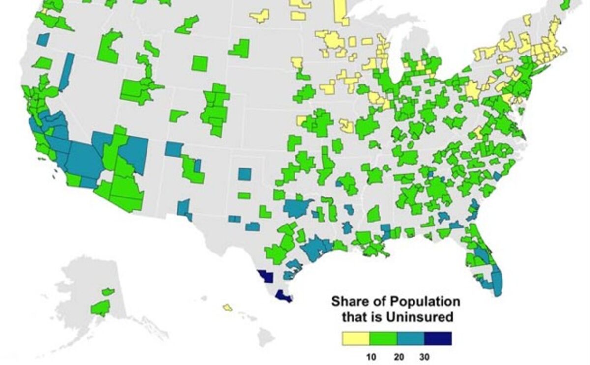 Where Are the Most Uninsured Americans? - Bloomberg
