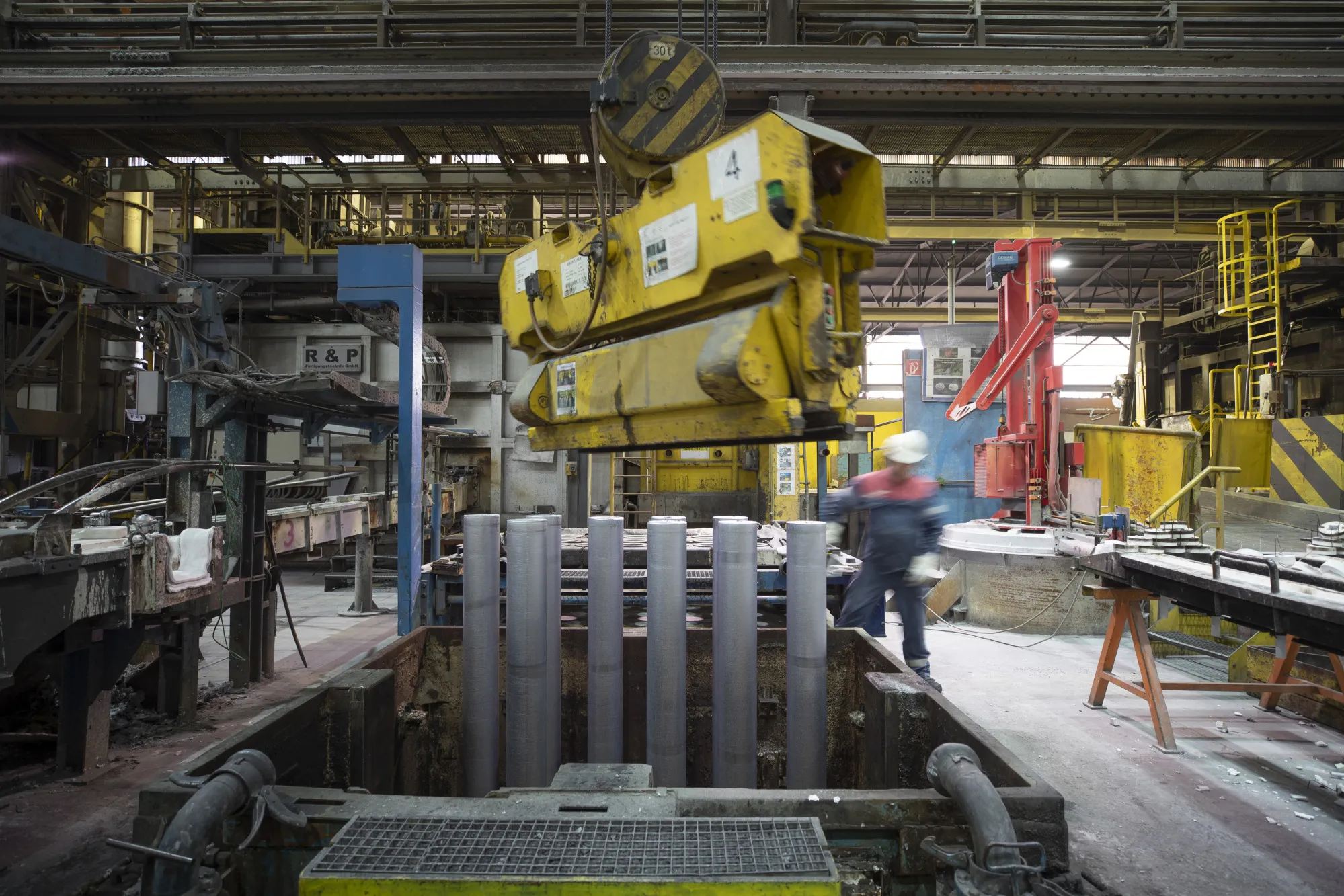 Production Inside A Trimet Aluminium SE Plant As Trump Administration Delays Trade Tariff Decision 