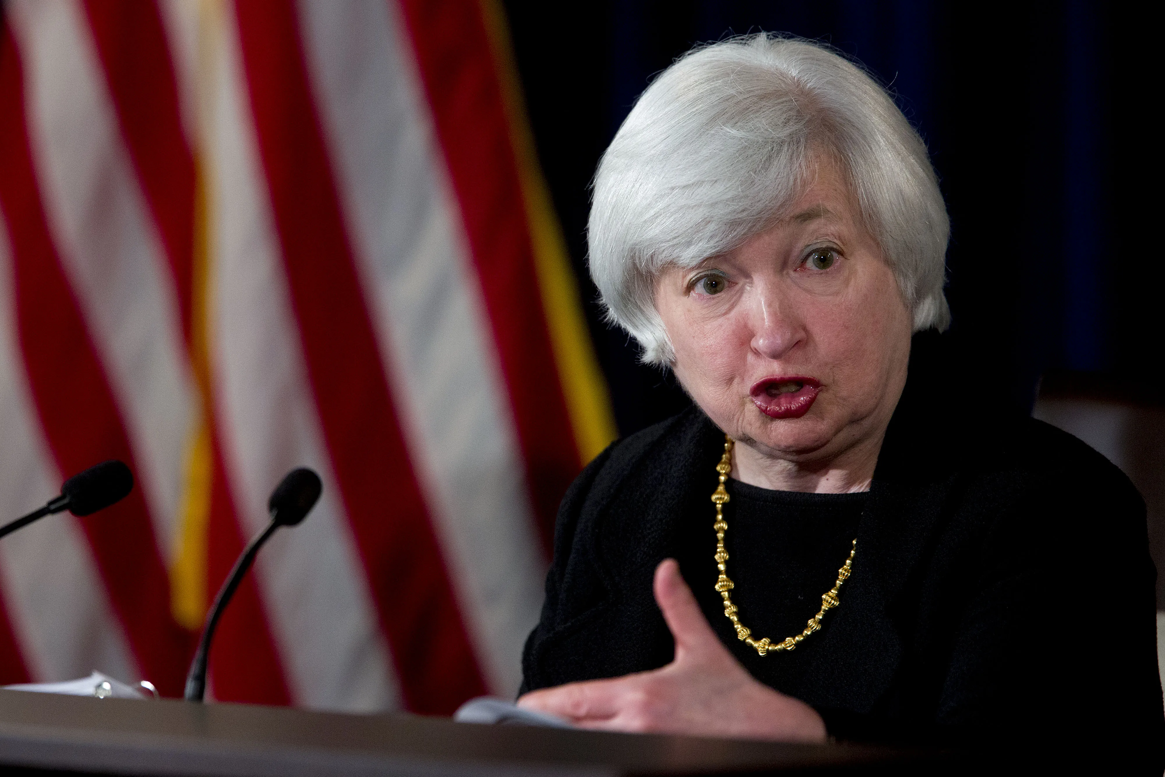 Fed Chair Janet Yellen Holds News Conference Following FOMC Meeting