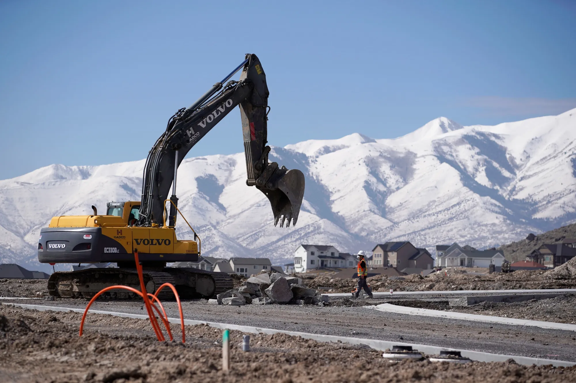 Residential Construction As U.S. Housing Figures Are Released