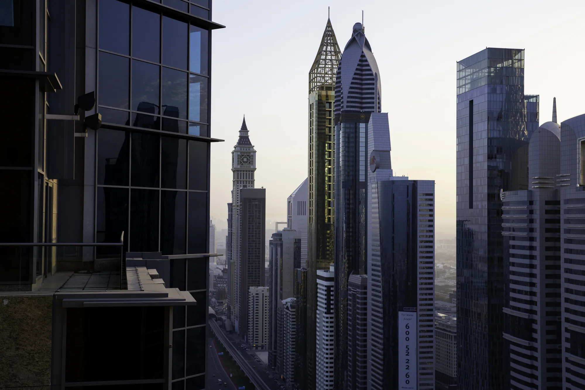 Dubai Real Estate And City Skyline As Gulf Economies Slow Down