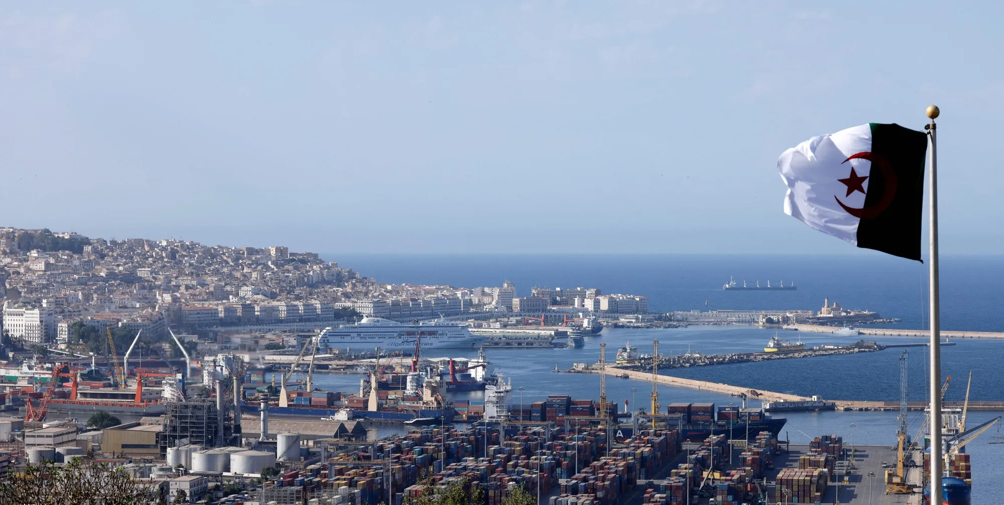 The port of Algiers.