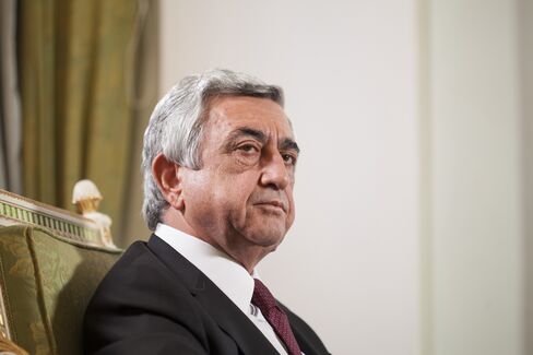 Serzh Sargsyan interviewed on April 23.